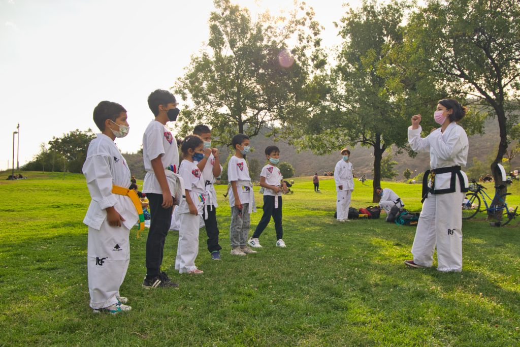 taekwondo niños